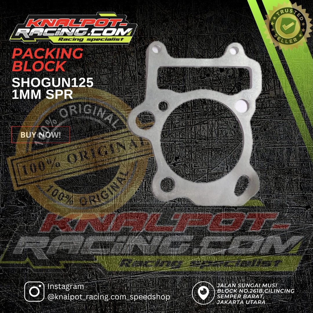 PAKING  BLOK SHOGUN125 1MM SPR